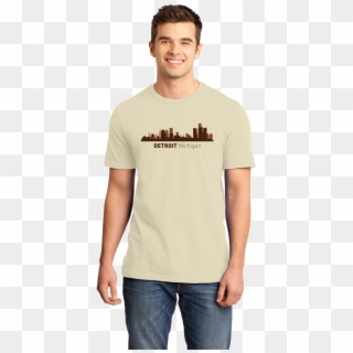 Unisex Natural Detroit, Mi City Skyline - Ypsilanti Water Tower T Shirts, HD Png Download