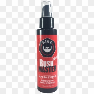 Gibs Bush Master Beard, Hair & Tattoo Oil - Bottle, HD Png Download