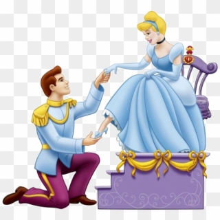 Cinderella Tries On Glass Slipper Vector Stock Vector (Royalty Free)  1446827432