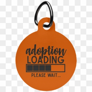 Adoption Loading Please Wait Circle Pet Tag - Circle, HD Png Download