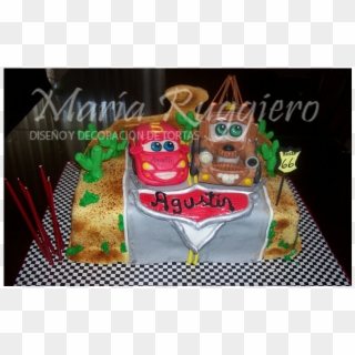Cars Rayo Mcqueen Y Mate - Cheeseburger, HD Png Download