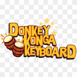 Donkey Kong Bongos Png - Donkey Konga Logo, Transparent Png