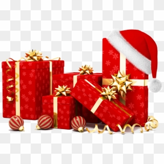Christmas Gift Png, Transparent Png