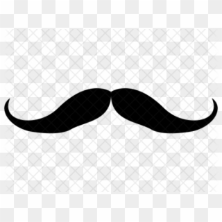 Handlebar Mustache Icon, HD Png Download