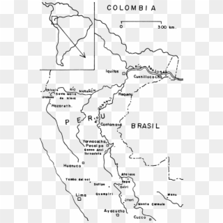 La Amazonía Peruana - Map, HD Png Download