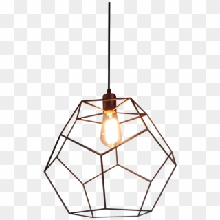 Isocahedron Pendant On Chairish - Ceiling Fixture, HD Png Download