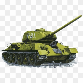 Tank, Apg, Russian Tank, Transparent Background - Zvezda T 34 85, HD Png Download