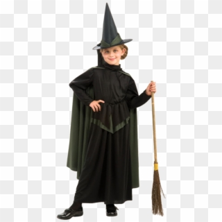 Child Wicked Witch Of The West Costume Jokers Masquerade - Wicked Witch Of The West Children's Costume, HD Png Download