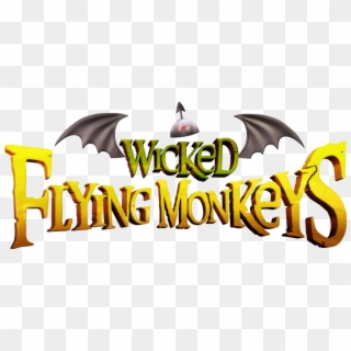 Wicked Flying Monkeys - Cartoon, HD Png Download