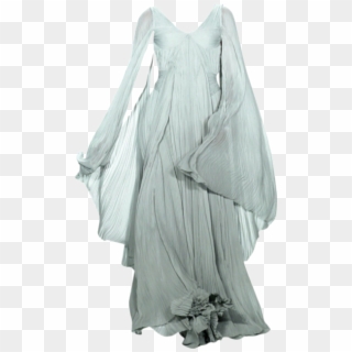 Grey Blue Polyvore Moodboard Filler Dress Gown Dresses - Skirt, HD Png Download