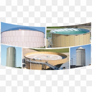 Epoxy Coated Bolted Steel Storage Tanks - Silo, HD Png Download