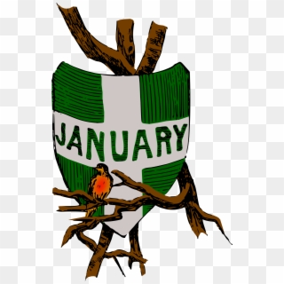 Month Of January Clipart, HD Png Download