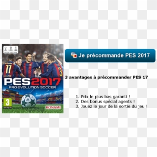 Download Pes 2017 Full Info, Latest Apk Obb Info For - Pes 2017 For Playstation 4, HD Png Download