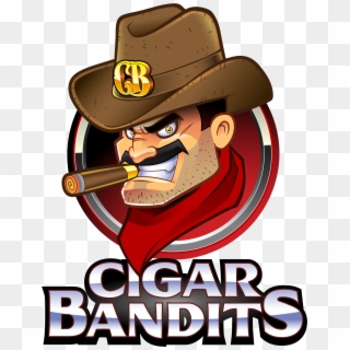 Cigar Bandits Logo - Cartoon, HD Png Download