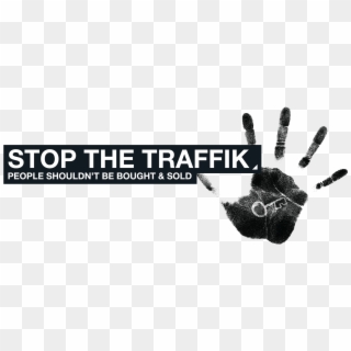 Logo Black-hand Stop The Traffik - Stop The Traffik Logo, HD Png Download