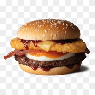 Big Brekkie Burger Touches Down - Big Brekkie Burger, HD Png Download