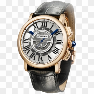 Watches Png Image - Cartier Rotonde De Cartier Central Chronograph W1555951, Transparent Png