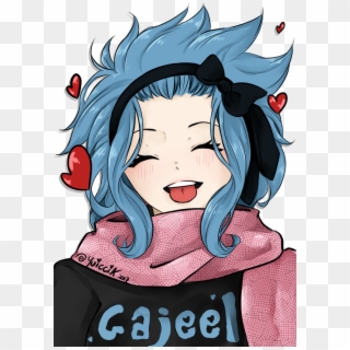 Natsume On Twitter - Fairy Tail Gajeel And Levy Love, HD Png Download