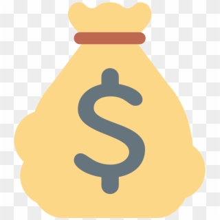 Money Emoji Images - Money Bag Emoji Twitter, HD Png Download