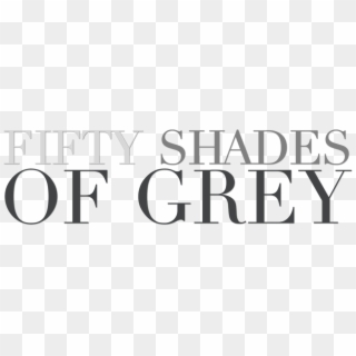 Fifty Shades Of Grey Title - Fifty Shades Of Grey Png, Transparent Png