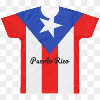 Pr Flag All Over Unisex T Shirt - Puerto Rico Flag Shirt, HD Png Download