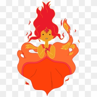 Antes Decían Que Quien Bien Te Quería Te Haría Llorar - Adventure Time Flame Princess Drawing, HD Png Download