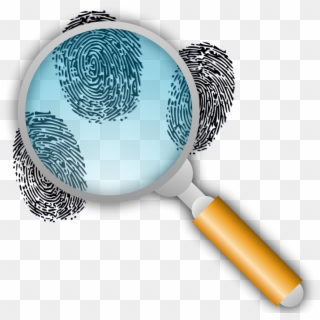 This Free Clipart Png Design Of Fingerprint Search, Transparent Png