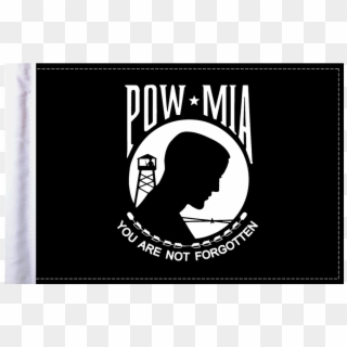 6 X9 Highway Flag - Pow Mia Flag, HD Png Download