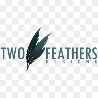 Two Feathers Png - Graphic Design Feathers, Transparent Png