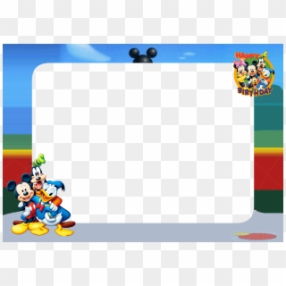 Mickey Mouse Birthday Png - Disney, Transparent Png