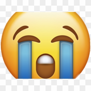 Sad Emoji Clipart Iphone - Iphone Sad Emoji Transparent, HD Png Download
