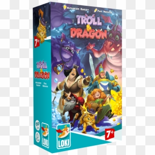New Troll Dragon - Loki Troll And Dragon, HD Png Download