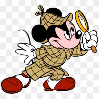 Mickey Mouse Png - Mickey Mouse Magnifying Glass, Transparent Png