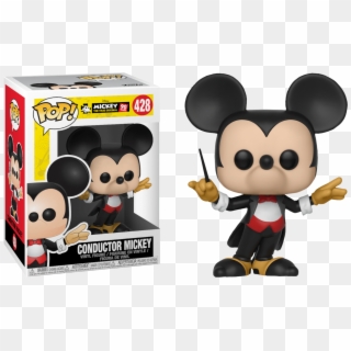 Funko Pop Mickey Mouse Conductor, HD Png Download