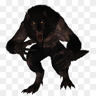 The Elder Scrolls V Werewolf Video Game - White Werewolf Png, Transparent Png