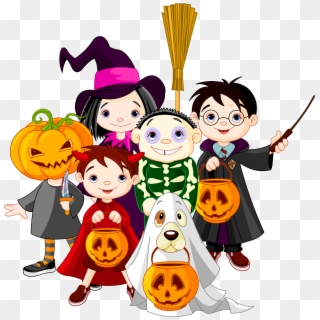 Halloween Clipart Children's - Halloween Costumes Clipart, HD Png Download
