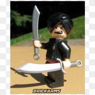Tiny Toy Weapons Are Made Of Solid Abs Plastic, Designed - Lego Brickarms, HD Png Download