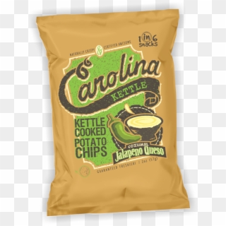 Home / Munchies / Carolina Kettle Jalapeno Queso Chips - Snap Pea, HD Png Download