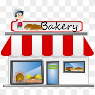 Bakery Shop Clipart Png, Transparent Png
