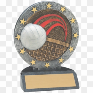 4 1/2″ Volleyball All Star Resin - Bowling Awards, HD Png Download