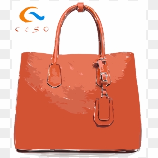 This Free Icons Png Design Of Orangle Flat Leather - Handbag, Transparent Png