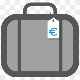 Luggage Clipart Baggage - Excess Baggage Icon Png, Transparent Png