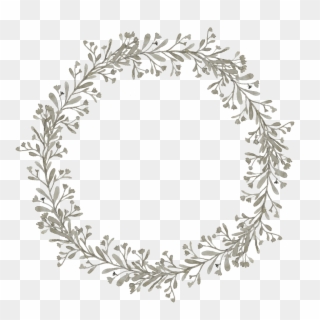 White Garland Png - Oval, Transparent Png