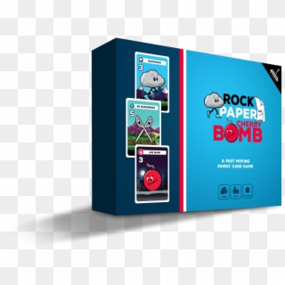 Rock, Paper, Cherry Bomb Box Design - Graphic Design, HD Png Download