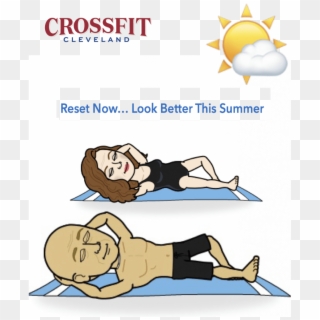 Look Better This Summer Reset Now - Cartoon, HD Png Download