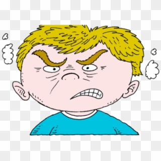 Angry Boy Clip Art, HD Png Download