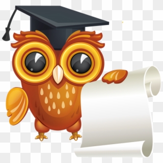 Graduation Owl Png - Owl Graduation Clipart, Transparent Png