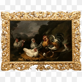 Giovanni Agostino Cassana Old Master Oil Painting - Picture Frame, HD Png Download