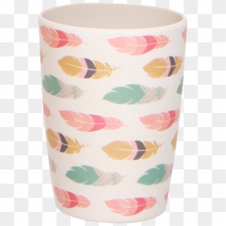 Mae Yg005 4 Pack Tumblers Feather - Lampshade, HD Png Download
