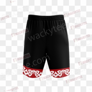Naruto Akatsuki Symbol 3d Beach Shorts Fullprinted - Underpants, HD Png Download